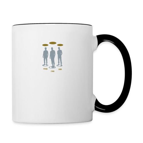 Pathos Ethos Logos 1of2 - Contrast Coffee Mug