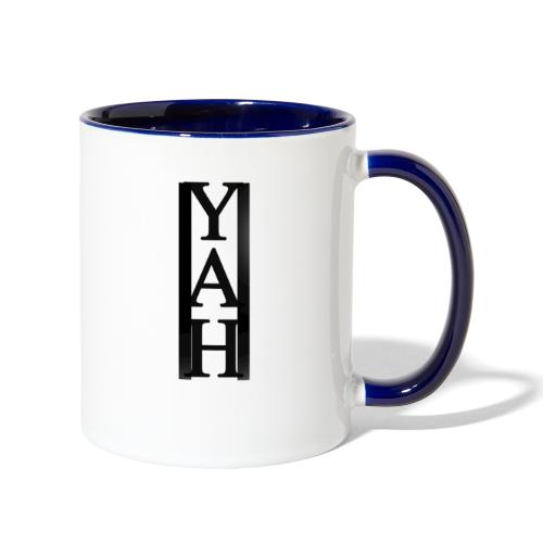 YAH graphic #2 - Contrast Coffee Mug