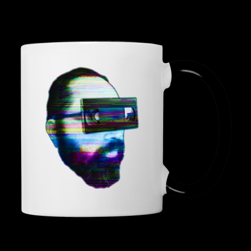 Spaceboy Music - Glitched - Contrast Coffee Mug