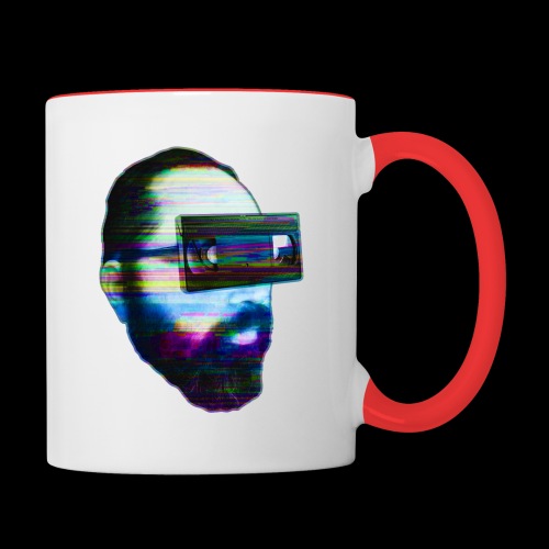 Spaceboy Music - Glitched - Contrast Coffee Mug