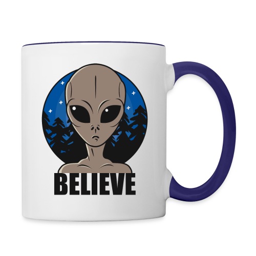 Believe - Contrast Coffee Mug