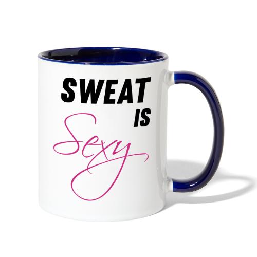 Sweat is Sexy - Contrast Coffee Mug