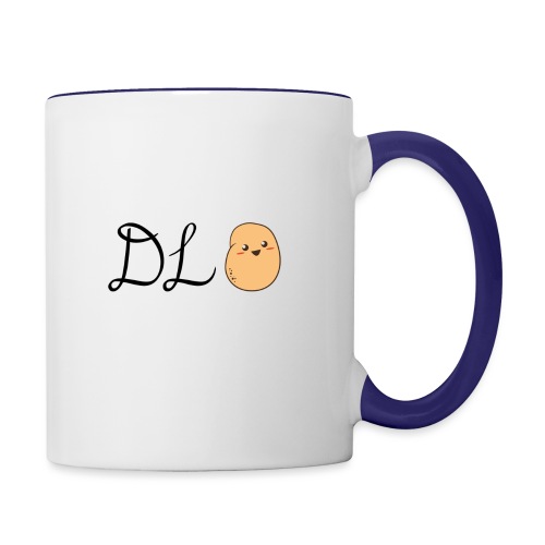 Black DL Potato - Contrast Coffee Mug