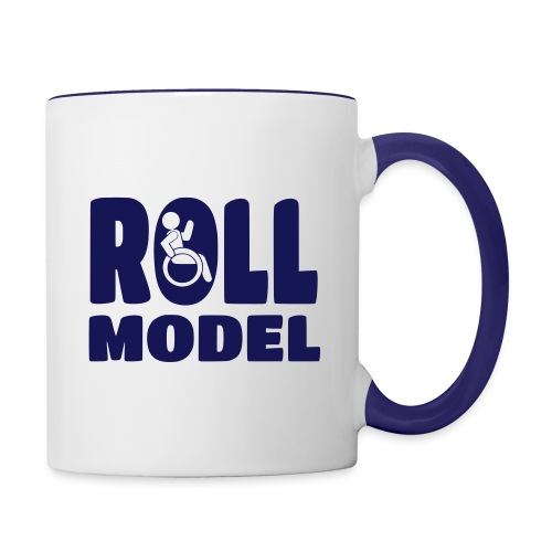 Wheelchair Roll model - Contrast Coffee Mug