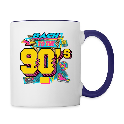 bach to the 90s - Contrast Coffee Mug