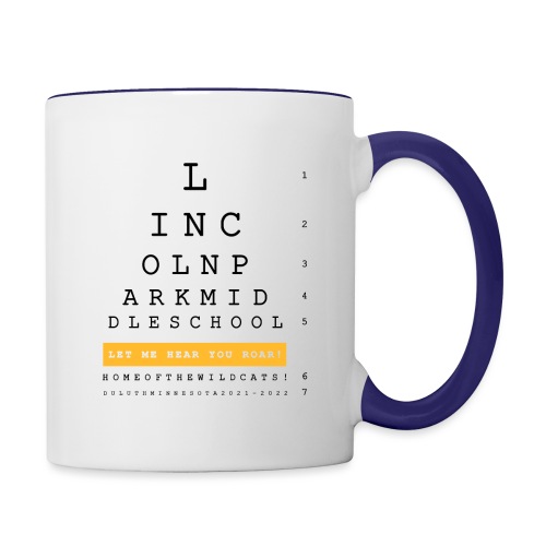 Eye Chart - Contrast Coffee Mug