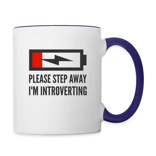 introverting - Contrast Coffee Mug