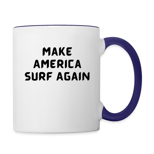 Make America Surf Again! - Contrast Coffee Mug