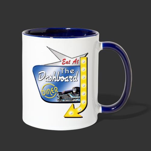 The Dashboard Diner Square Logo - Contrast Coffee Mug