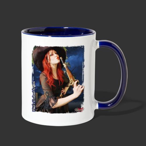 Live Undead Angels: Vamp Pirate Jacquotte w/Musket - Contrast Coffee Mug