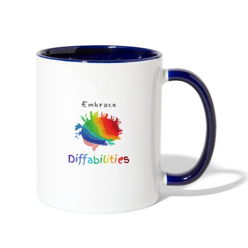 Embrace Diffabilities - Contrast Coffee Mug