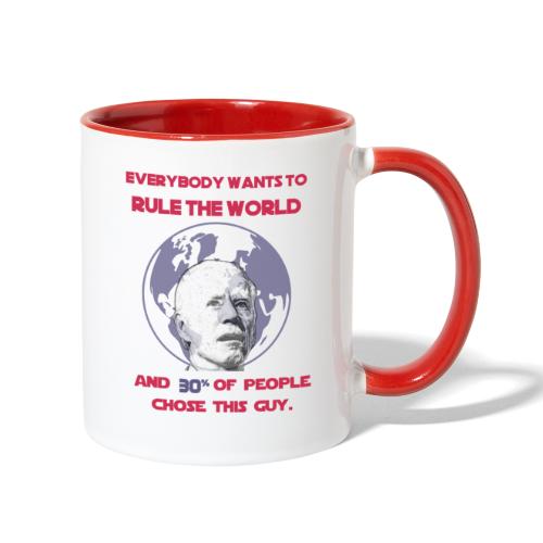 VERY POPULAR PRESIDENT! - Contrast Coffee Mug