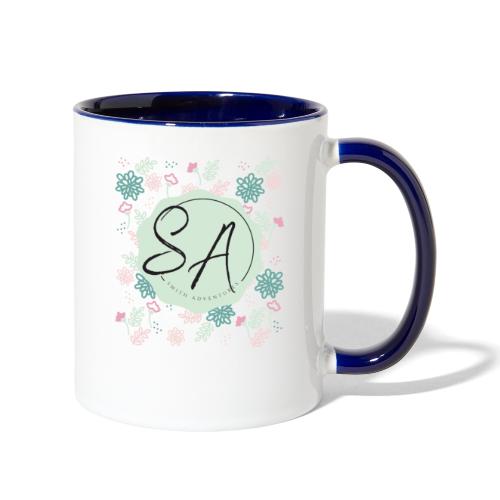 Pastel Flowers Smith Adventures - Contrast Coffee Mug