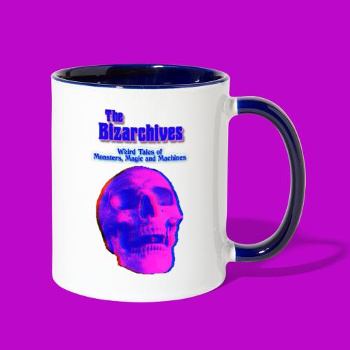 The Bizarchives Retroskull Shirt - Contrast Coffee Mug