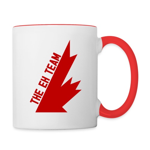 The Eh Team Red - Contrast Coffee Mug