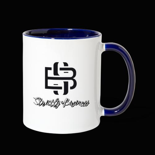 STRICTLY BUSINESS APPAREL CONKAM EXCLUSIVES SBMG - Contrast Coffee Mug