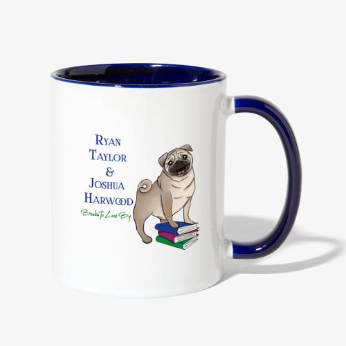 Books to Love By Author Logo - Contrast Coffee Mug