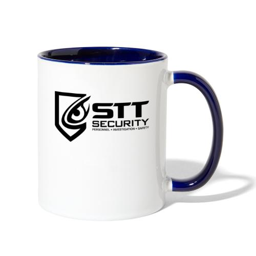STT Security Logo Black - Contrast Coffee Mug