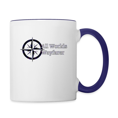 All Worlds Wayfarer: Logo - Contrast Coffee Mug