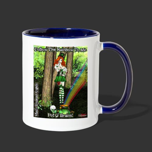 Undead Angels Classics: St. Pattys Zombie Fiona - Contrast Coffee Mug