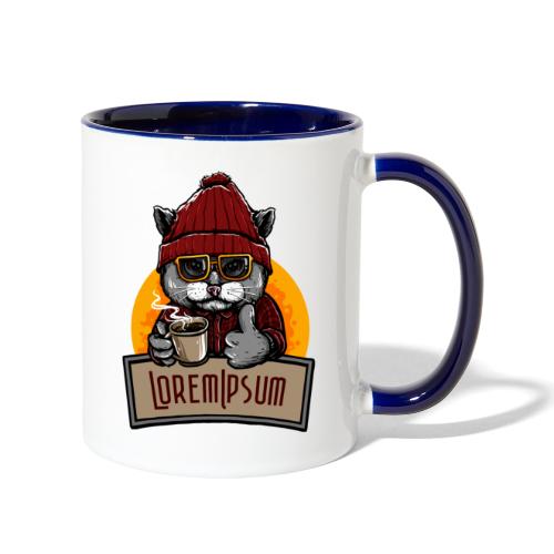 Loremlpsum dog - Contrast Coffee Mug