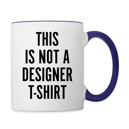 Designer T-Shirt - Contrast Coffee Mug