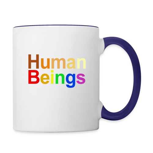 Human Being Colors May Vary - Contrast Coffee Mug
