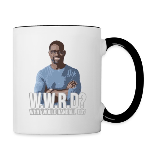 What Would Randall Do? - Contrast Coffee Mug