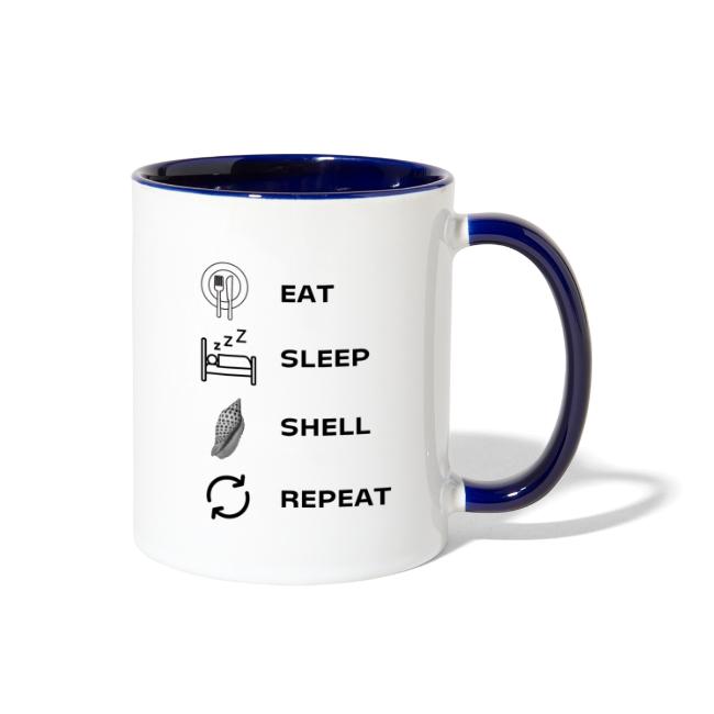 Eat, sleep, shell, repeat