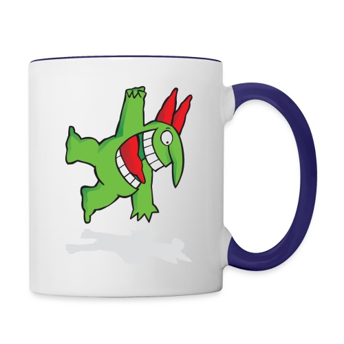 Just for Laughs Gags - Victor Hanging - Contrast Coffee Mug