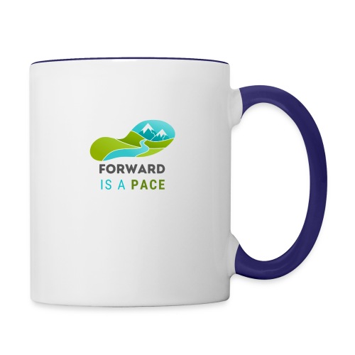 Forward is a Pace - Contrast Coffee Mug