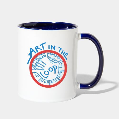 Art in the Loop Complete Logo - Contrast Coffee Mug