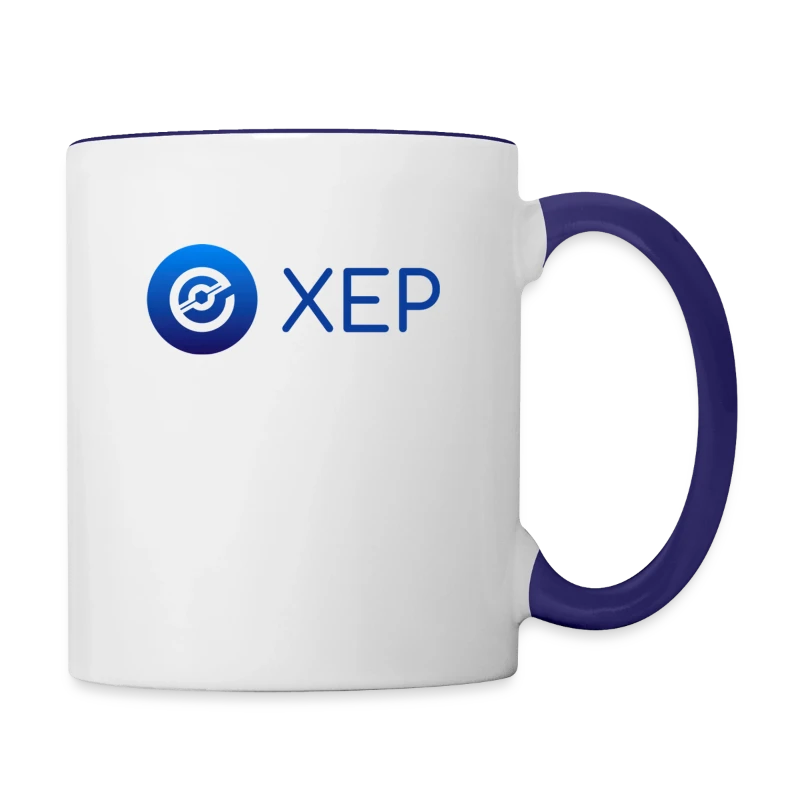 XEP Blue Logo - Contrast Coffee Mug