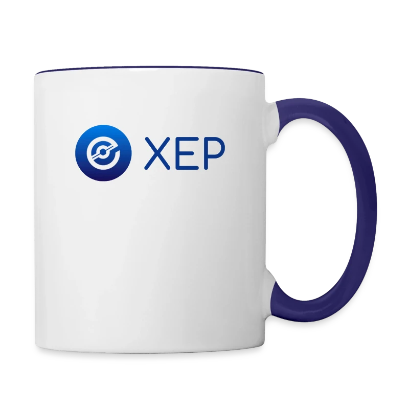 XEP Blue Logo - Contrast Coffee Mug