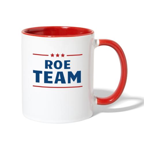 Roe Team - Contrast Coffee Mug