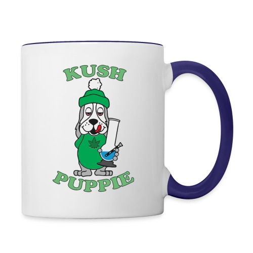 Kush Puppie - Contrast Coffee Mug