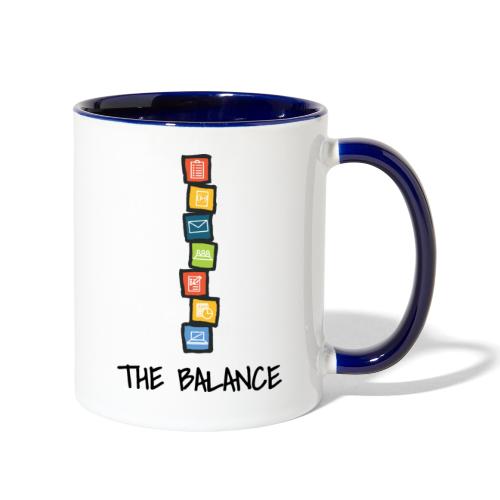 TheBalanceStack - Contrast Coffee Mug
