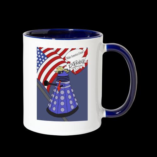 Trump Dalek Parody - Contrast Coffee Mug