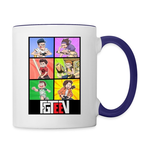 FGTeeV Comic Fam - Contrast Coffee Mug