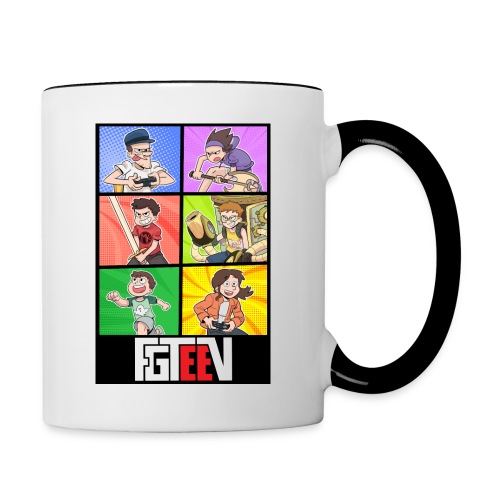 FGTeeV Comic Fam - Contrast Coffee Mug