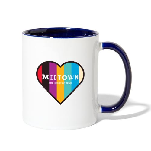 MidTown - The Heart of Reno - Contrast Coffee Mug