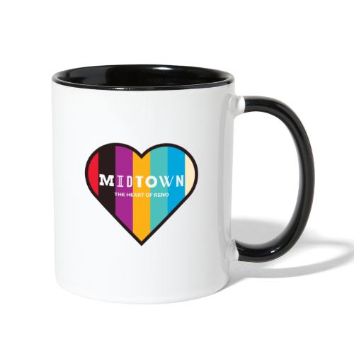MidTown - The Heart of Reno - Contrast Coffee Mug