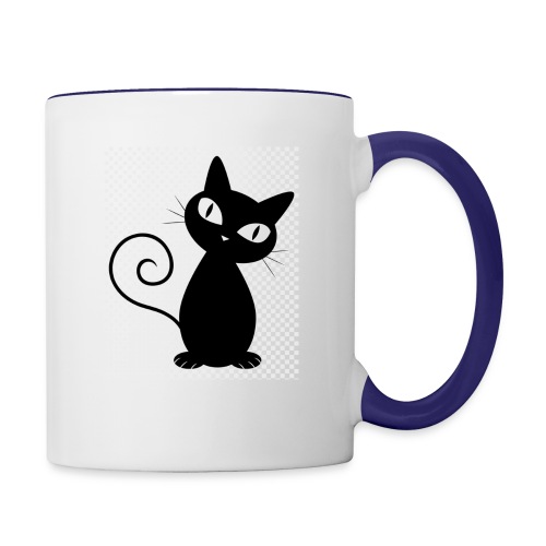Cat Black Cat - Contrast Coffee Mug