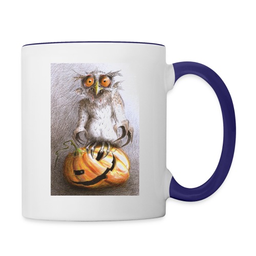 Vampire Owl - Contrast Coffee Mug