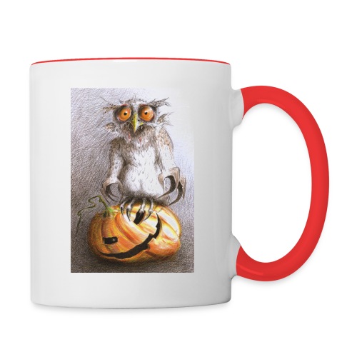 Vampire Owl - Contrast Coffee Mug