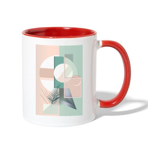 Abstract Tropical Garden - Contrast Coffee Mug
