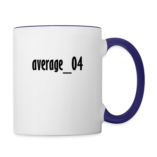 average_04 merch - Contrast Coffee Mug