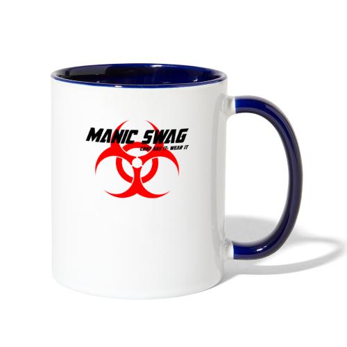 logo tag - Contrast Coffee Mug