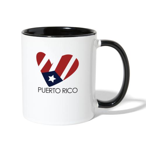PR Heart - Contrast Coffee Mug