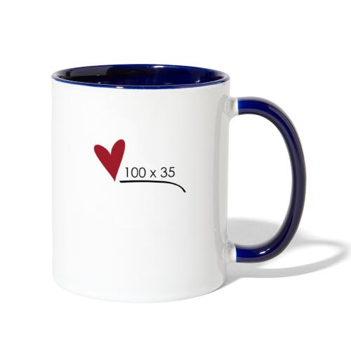 Amo Puerto Rico 100 x 35 - Contrast Coffee Mug